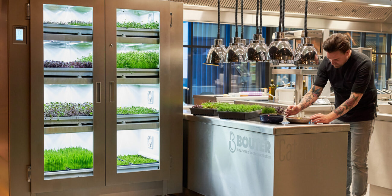 Urban Cultivator - Kamile Kave x SoMention - Urban cultivator in the horeca kitchen 2